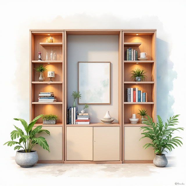 Adjustable Luxury Bookcases