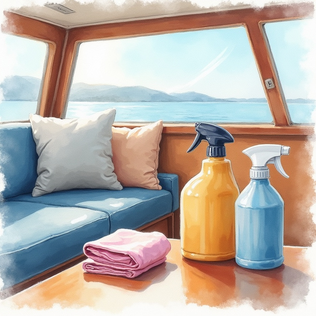 Boat Interior Cleaning Supplies