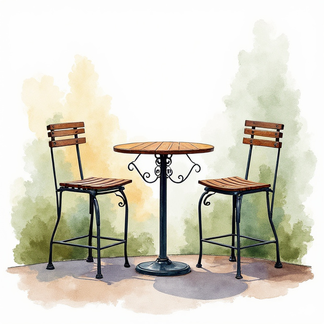 Budget Metal Outdoor Bar Sets