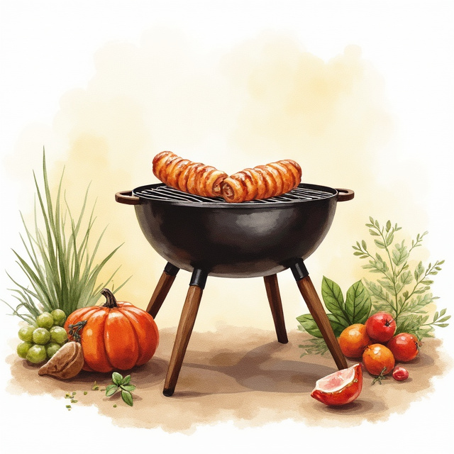Budget Wooden BBQ Sets