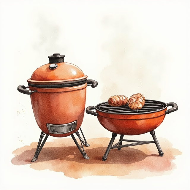 Ceramic Charcoal Grills