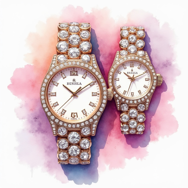Diamond Encrusted Luxury Watches