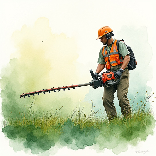 Gas-Powered Hedge Trimmers
