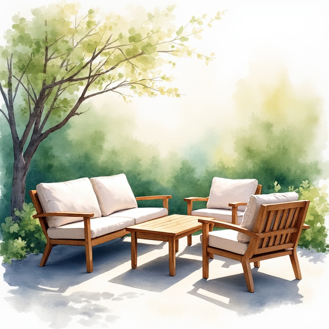 High-End Outdoor Furniture