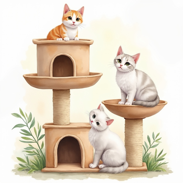 Multi-Level Cat Trees