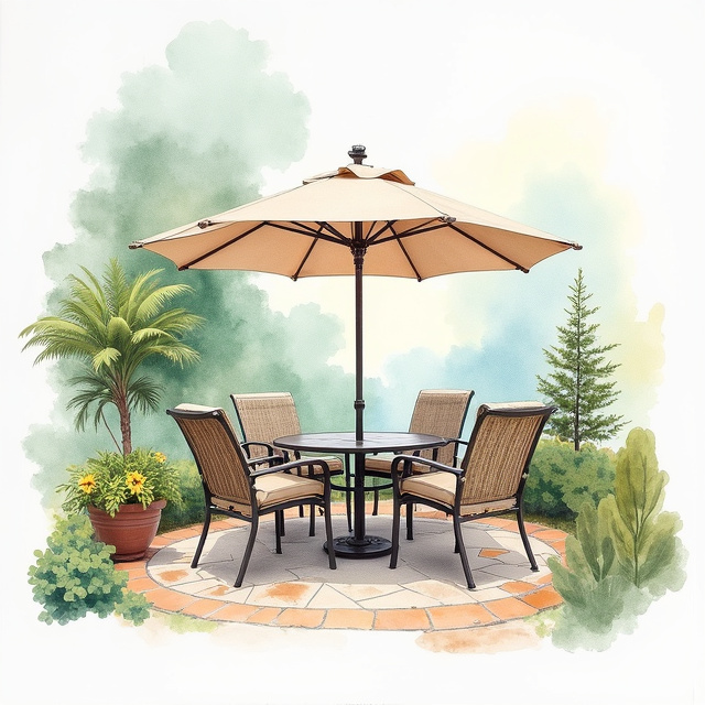 Premium Aluminum Patio Sets