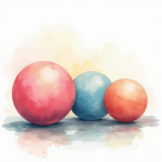 Rehabilitation Exercise Balls