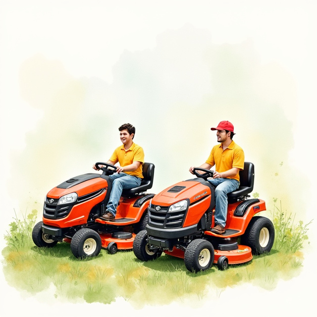 Riding Lawn Mowers