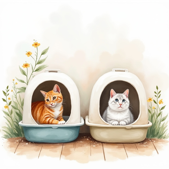 Self-Cleaning Litter Boxes