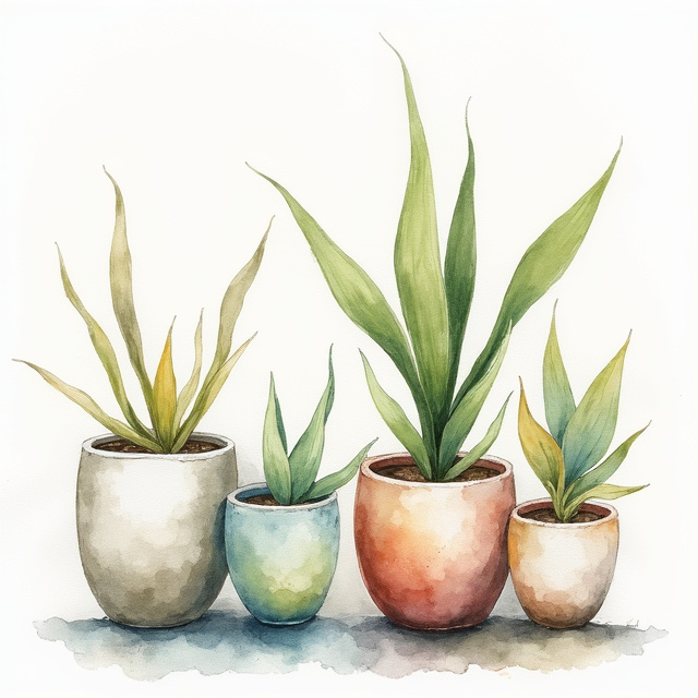 Self-Watering Pots