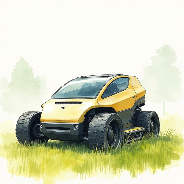 Solar-Powered Automated Mowers