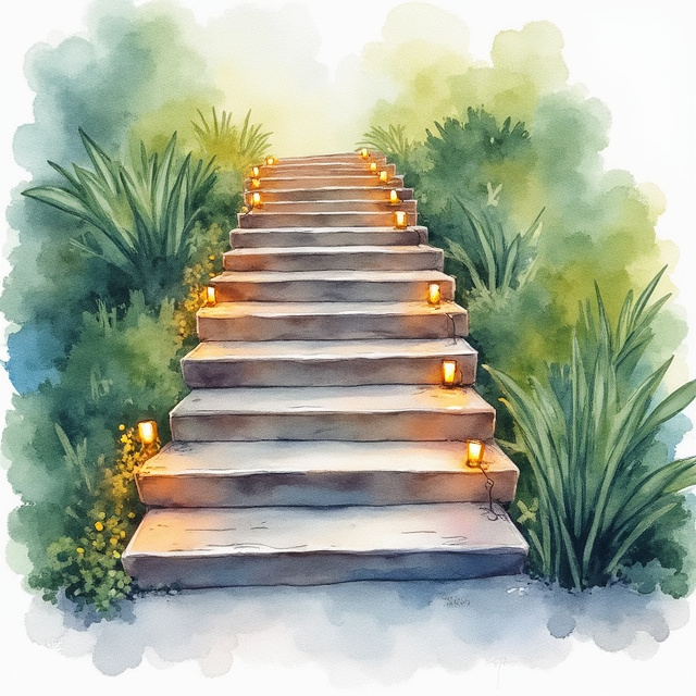 Weatherproof Deck Step Lights