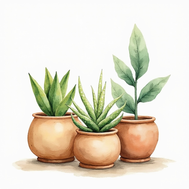 Wooden Planters
