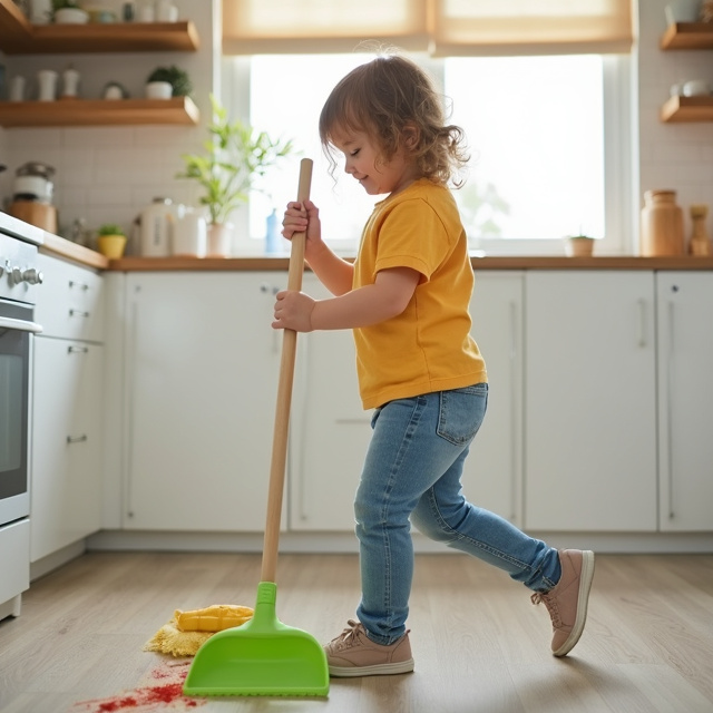 This Sweeping Compound Handles Everything Well