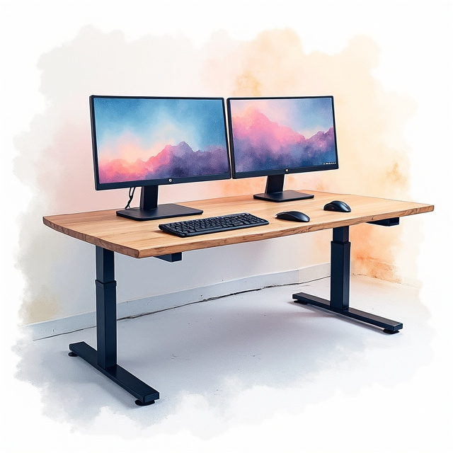 Adjustable Height Gaming Desks