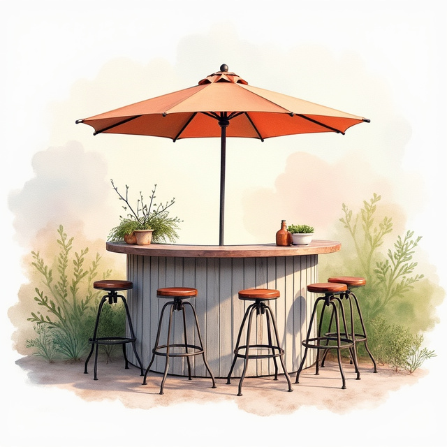Aluminum Outdoor Bar Sets