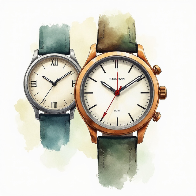 Analog-Digital Hybrid Watches