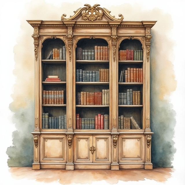 Antique Luxury Bookcases