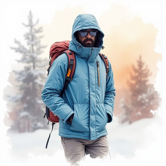 Breathable Winter Hiking Jackets