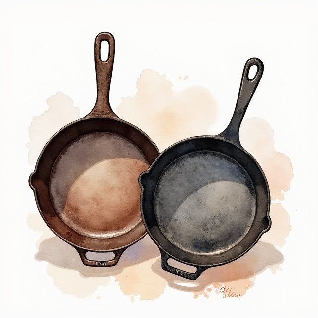 Cast Iron Grill Pans