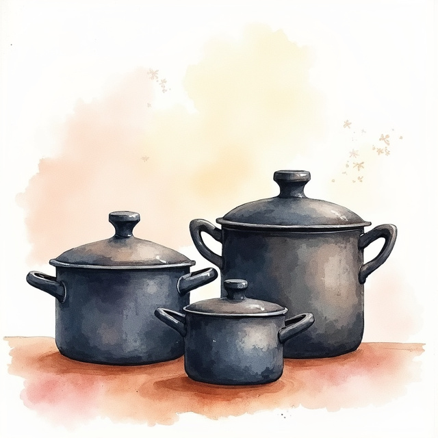 Cast Iron Pots