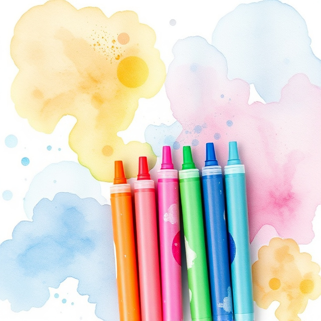 Washable Markers for Kindergarten