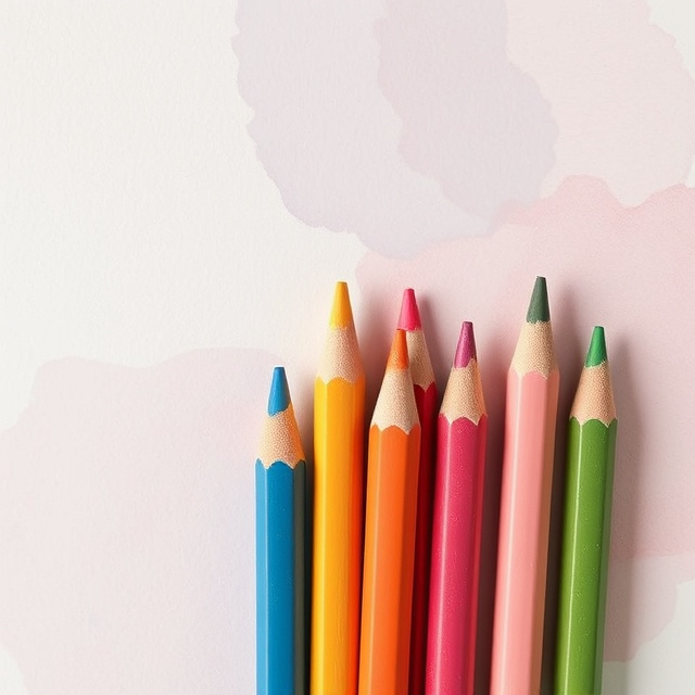 Colored Pencils for Kindergarten