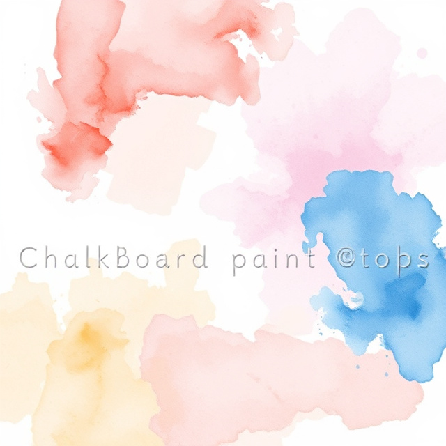 Chalkboard Paint for Kindergarten