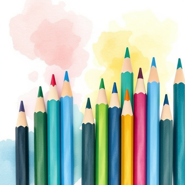 Colored Pencils for 1st Grade