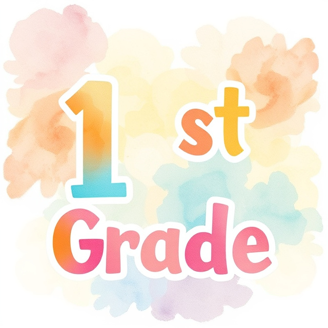 Sticker Sheets for 1st Grade