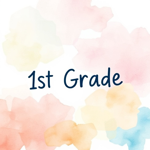 Colored Sticky Notes for 1st Grade