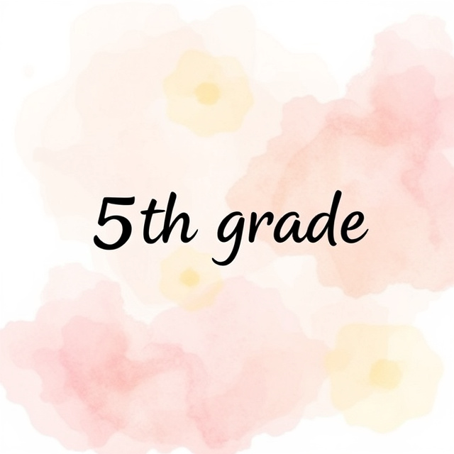 Binders for 5th grade