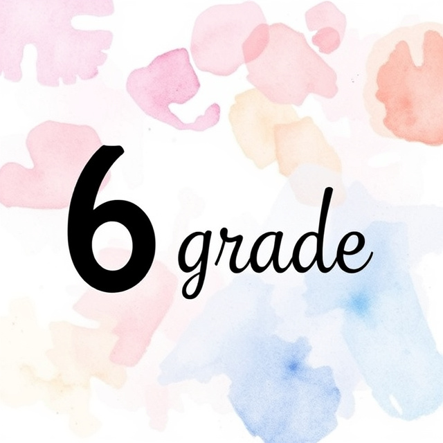 Binder Pouches for 6th grade