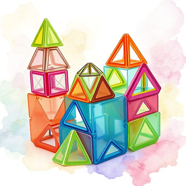 Magnetic Building Blocks