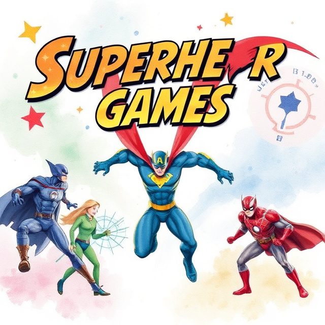 Superhero Themed Games