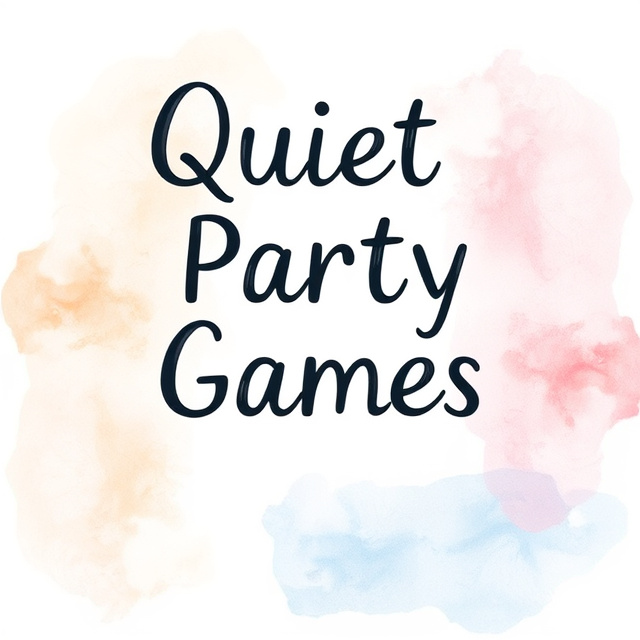 Quiet Party Games