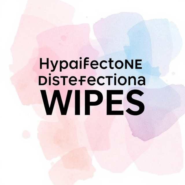 Hypoallergenic Disinfecting Wipes