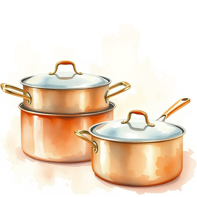Copper Stock Pots