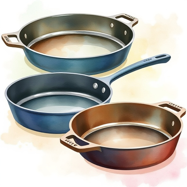 Lodge Cast Iron Pans