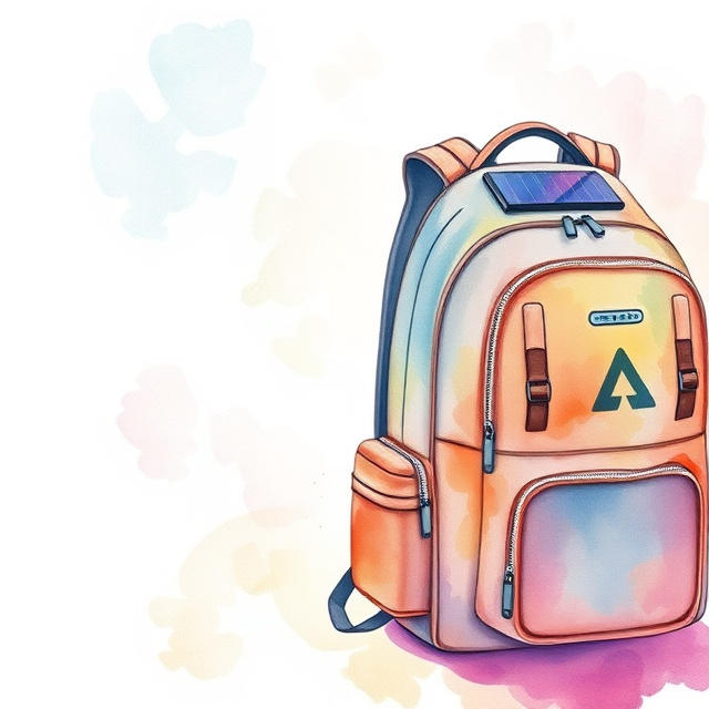 Solar-Powered Anti-Theft Backpacks