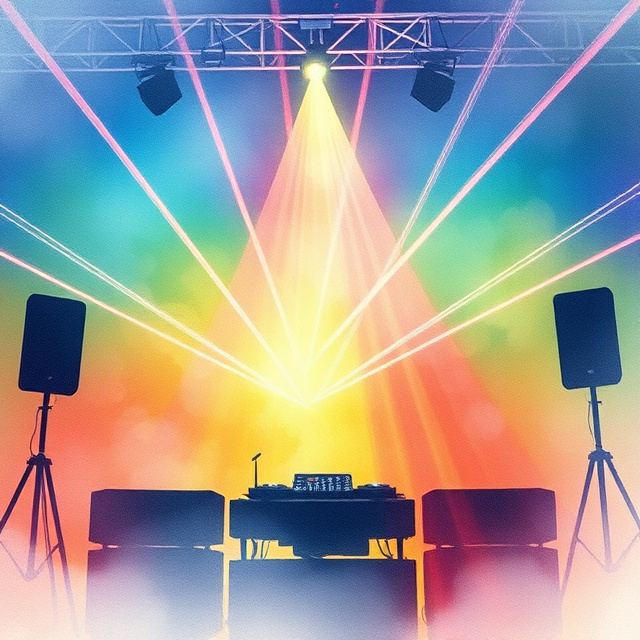 DJ Laser Lights