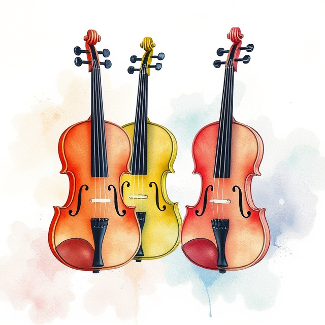Electric Intermediate Violins