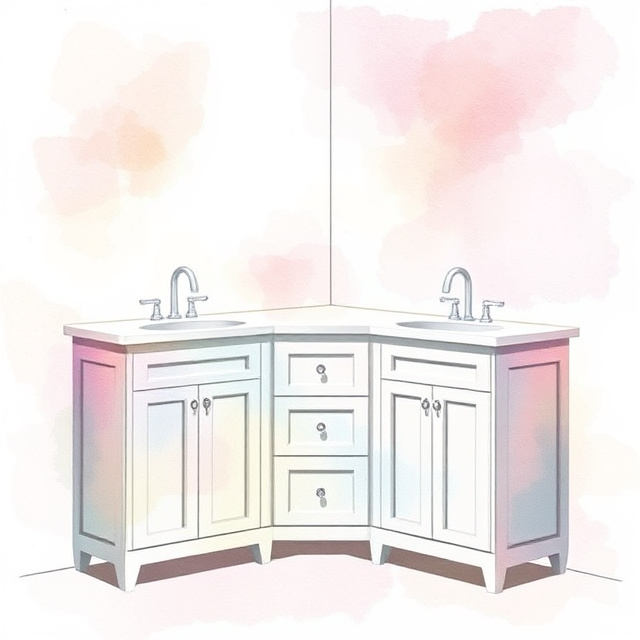 Corner Bath Vanities