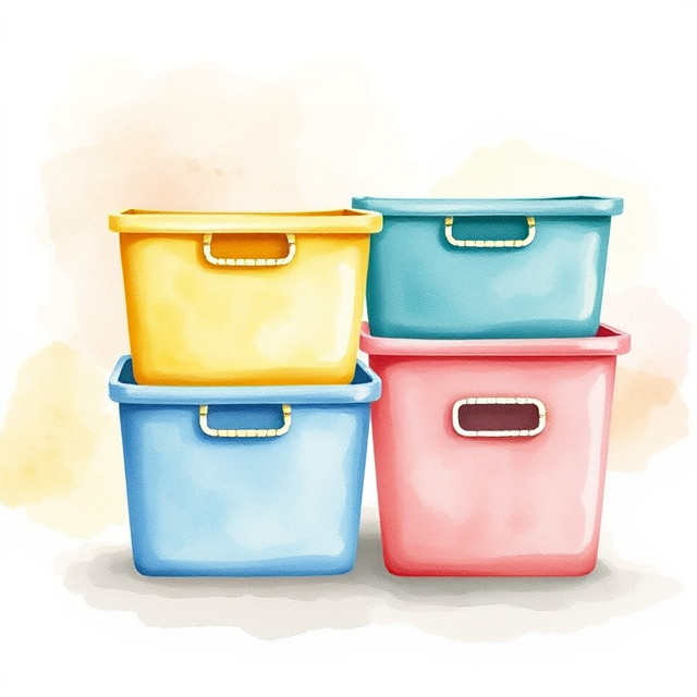 Stackable Bins