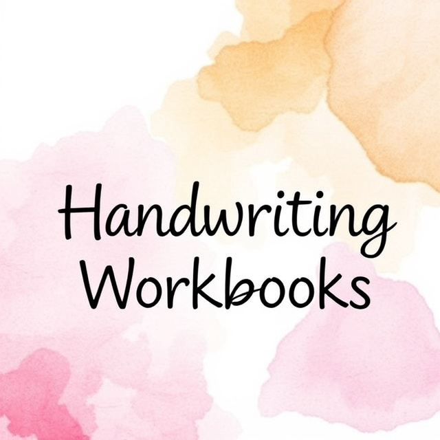 Handwriting Practice Workbooks