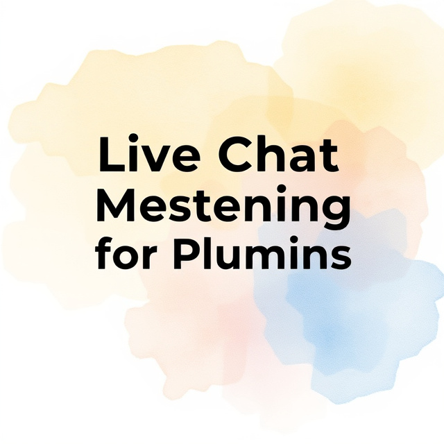 Live Chat & Messaging Platforms for Plumbers