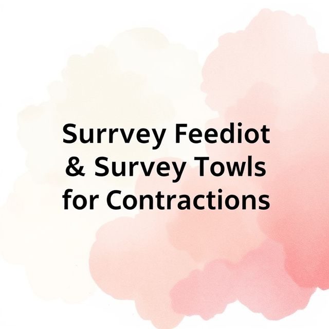 Customer Feedback & Survey Tools for Contractors