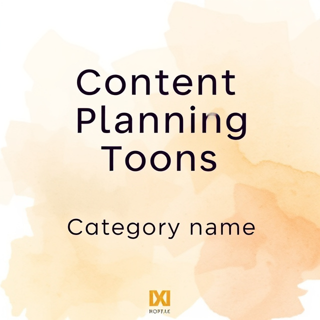 Content Planning Tools with Media Editing