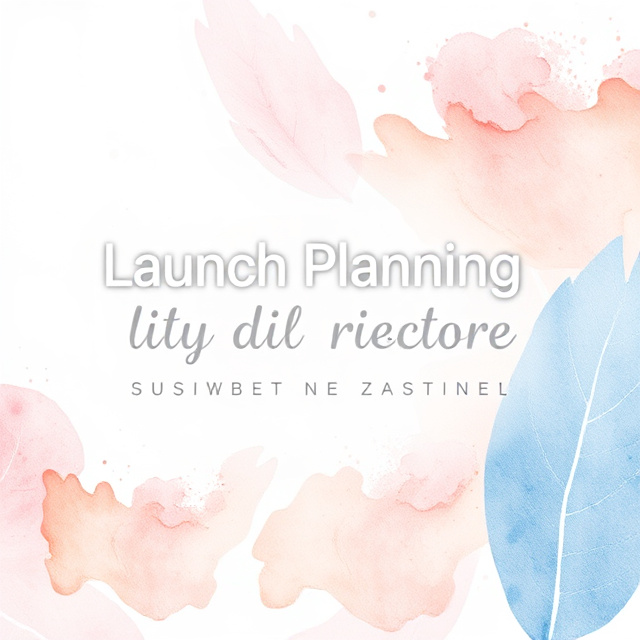 Launch Planning Tools for Multi Product Portfolios