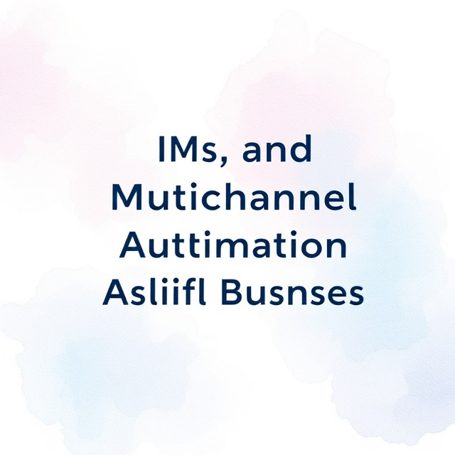 SMS and Multichannel Automation for Small Businesses